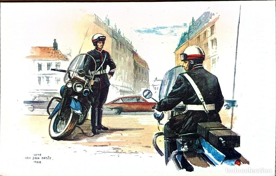 Cartoline: TARJETA FELICITACION, GENDARMES FRANCESES