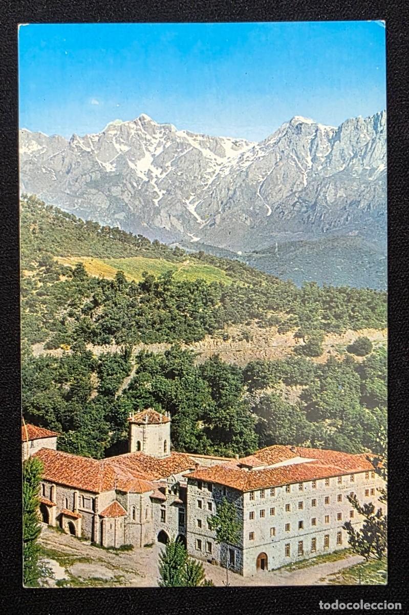 Cartoline: P.1066 Postal antigua Picos de Europa n&ordm; 15 &ndash; Monasterio de Santo Toribio de Li&eacute;bana &ndash; Cantabria