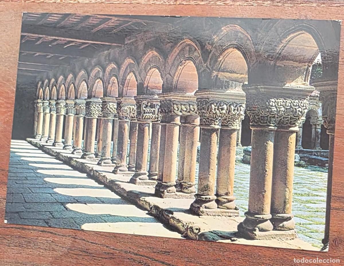 Postales: P.1070 Postal antigua Santillana del Mar (Santander) &ndash; Claustro de la Colegiata de Santa Juliana