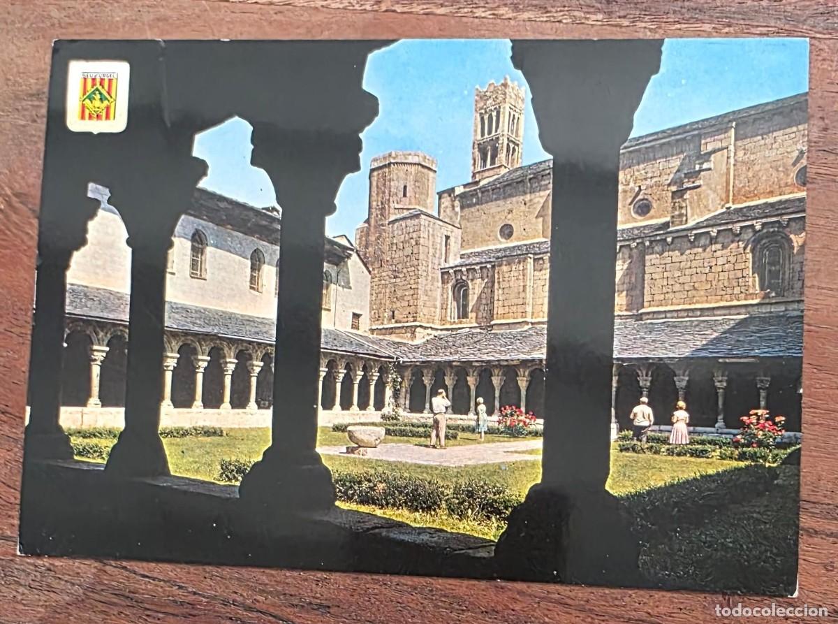 Postales: P.1071 Postal Antigua Seo de Urgel (La Seu d'Urgell) &ndash; Claustros de la Catedral &ndash; Escudo de Oro N&ordm; 9