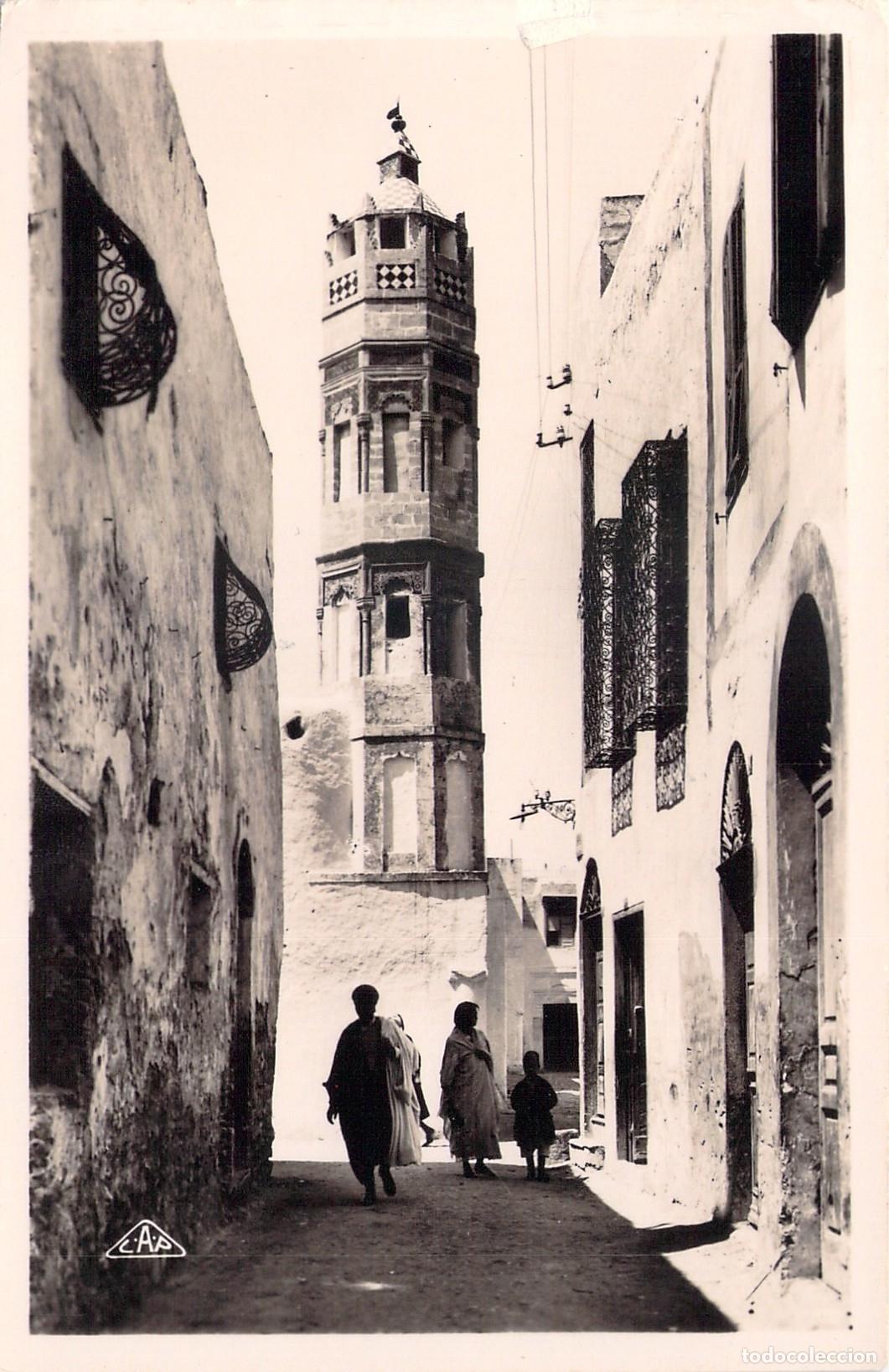 Cartes Postales: Postal de Sousse T&uacute;nez: Minarete de la Zaouia Zakak