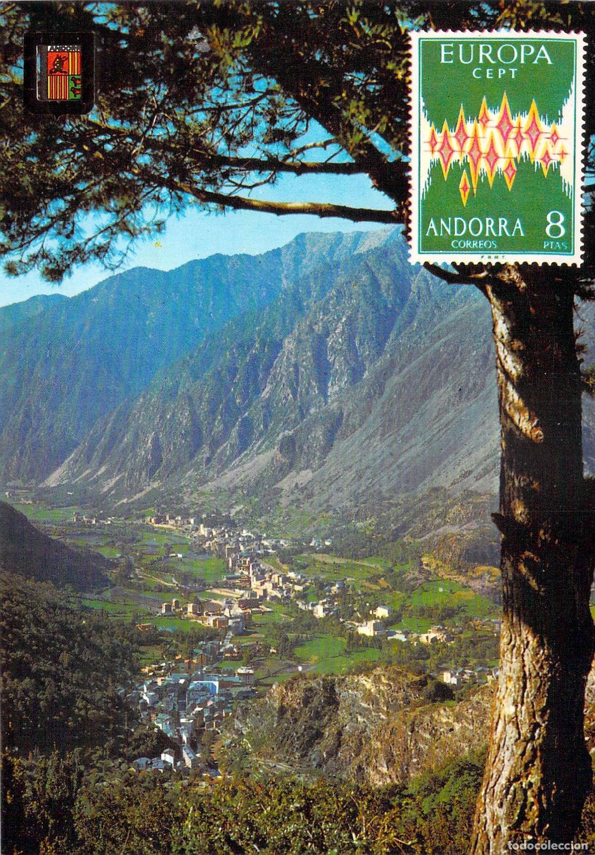 Cartes Postales: Postal Tur&iacute;stica de los Valles de Andorra y Andorra la Vella