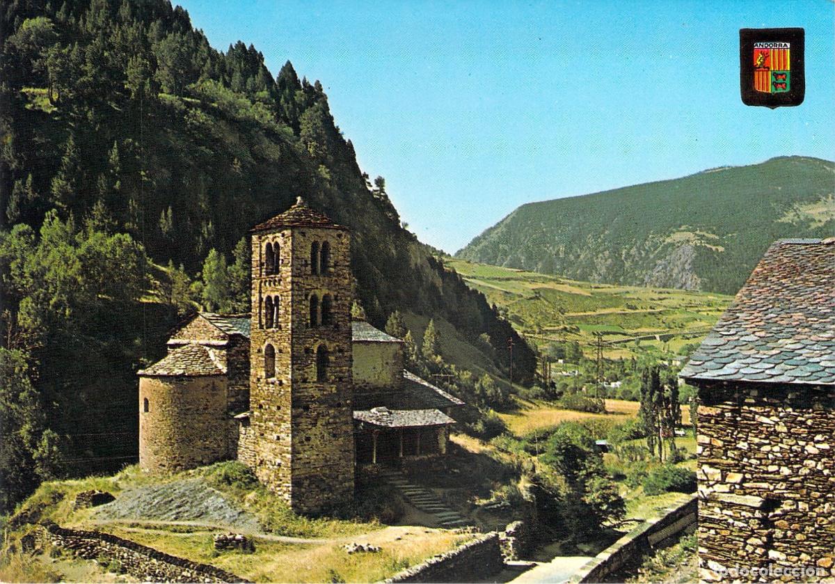 Cartes Postales: Postal Iglesia Rom&aacute;nica de Sant Joan de Caselles, Andorra