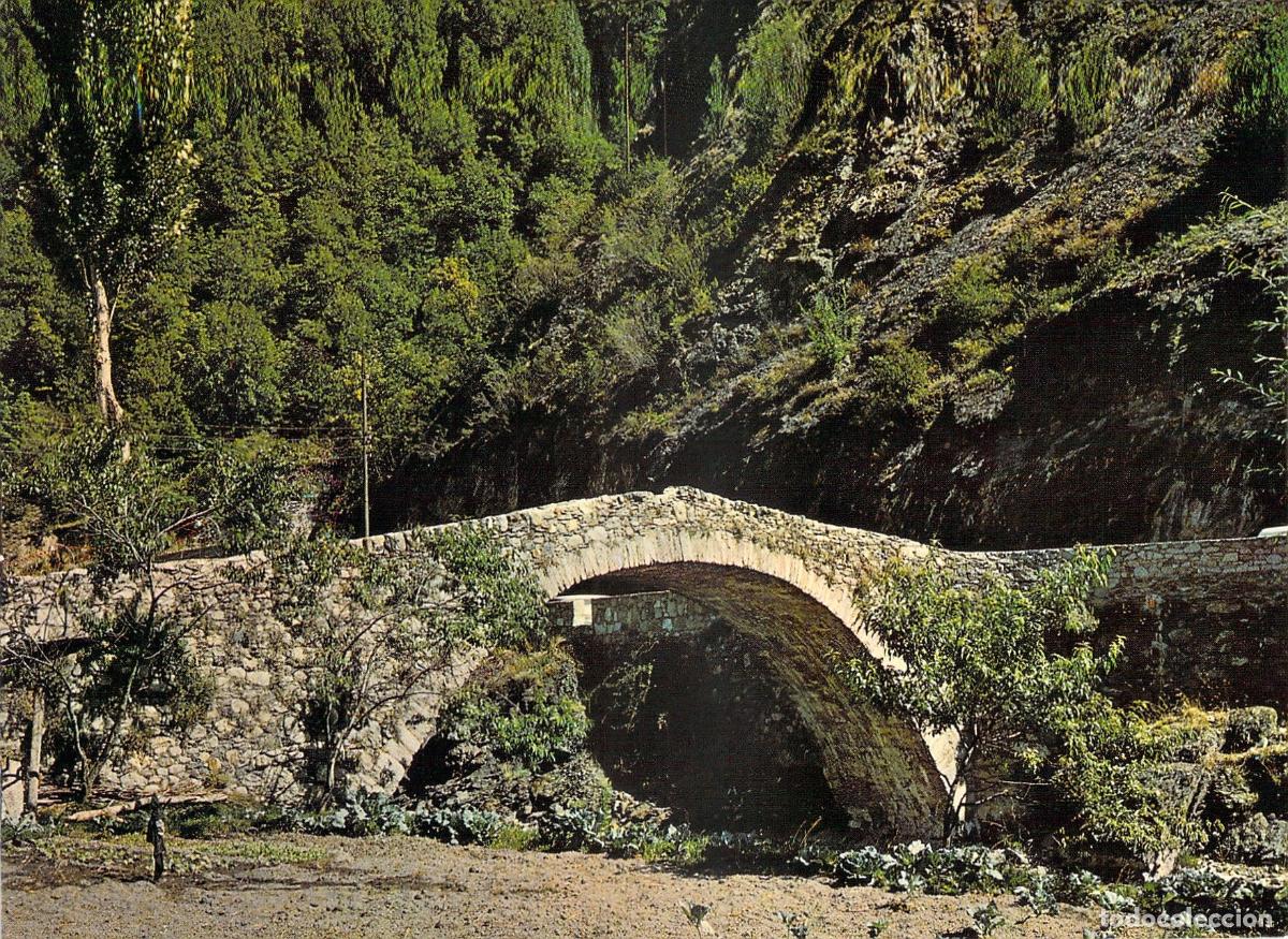 Cartes Postales: Postal del Pont d'Aixovall en el Principat d'Andorra