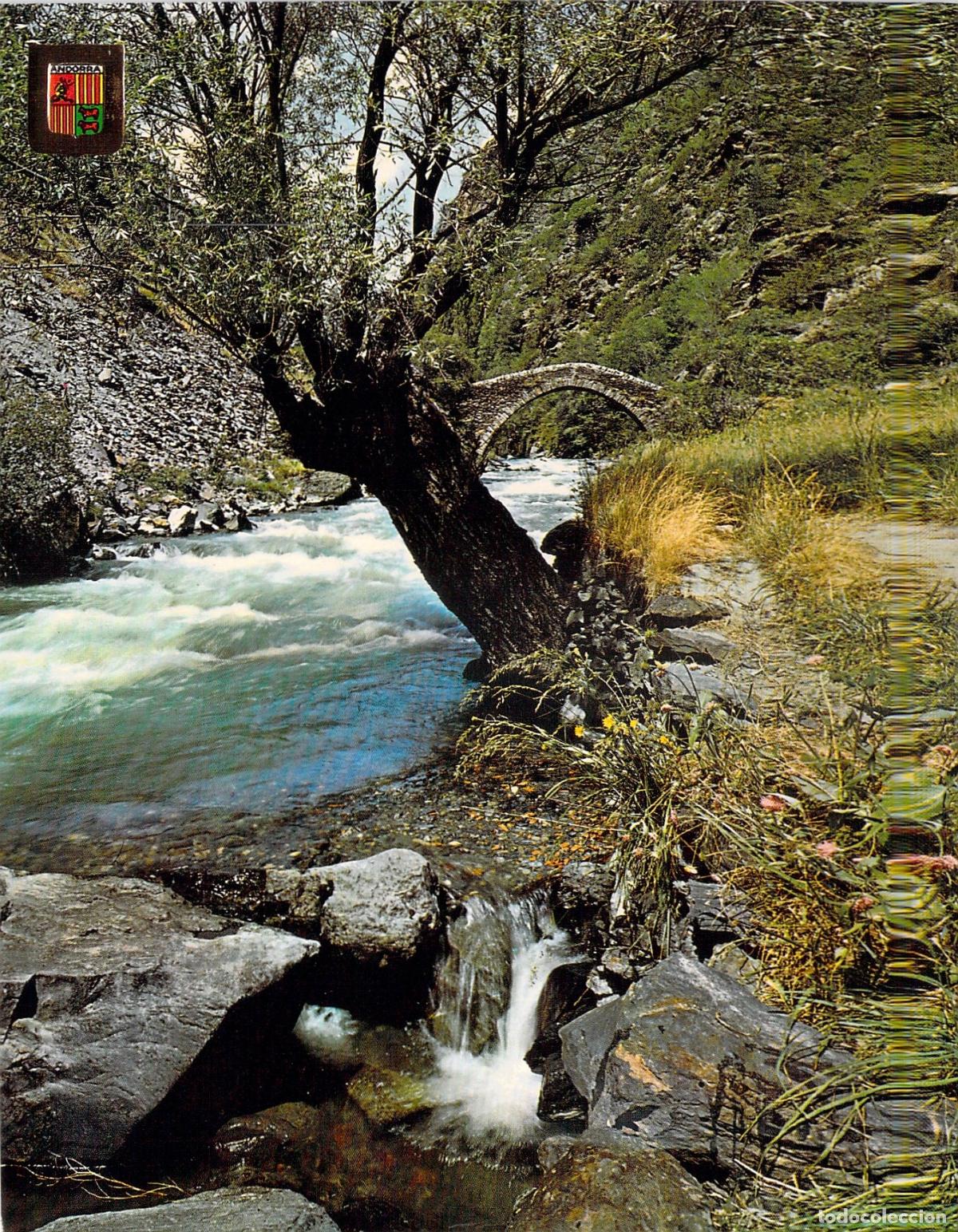 Cartes Postales: Postal Puente Rom&aacute;nico de San Antonio, La Massana, Andorra