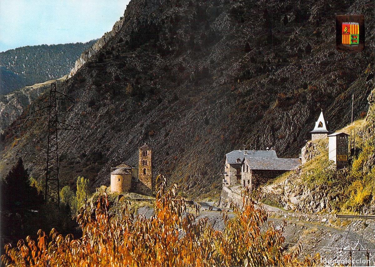 Cartes Postales: Postal Iglesia Rom&aacute;nica de San Juan de Caselles Andorra