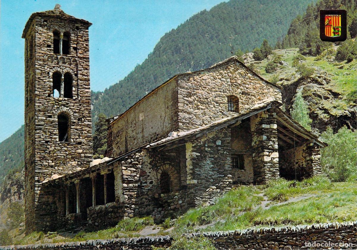 Cartes Postales: Postal Iglesia Rom&aacute;nica Sant Joan de Caselles Andorra