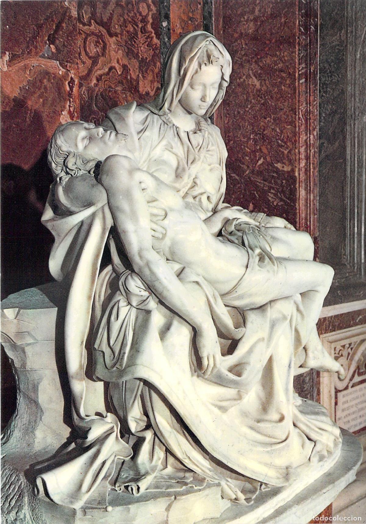 Postais: Postal de la Piedad de Miguel &Aacute;ngel, Bas&iacute;lica de San Pedro