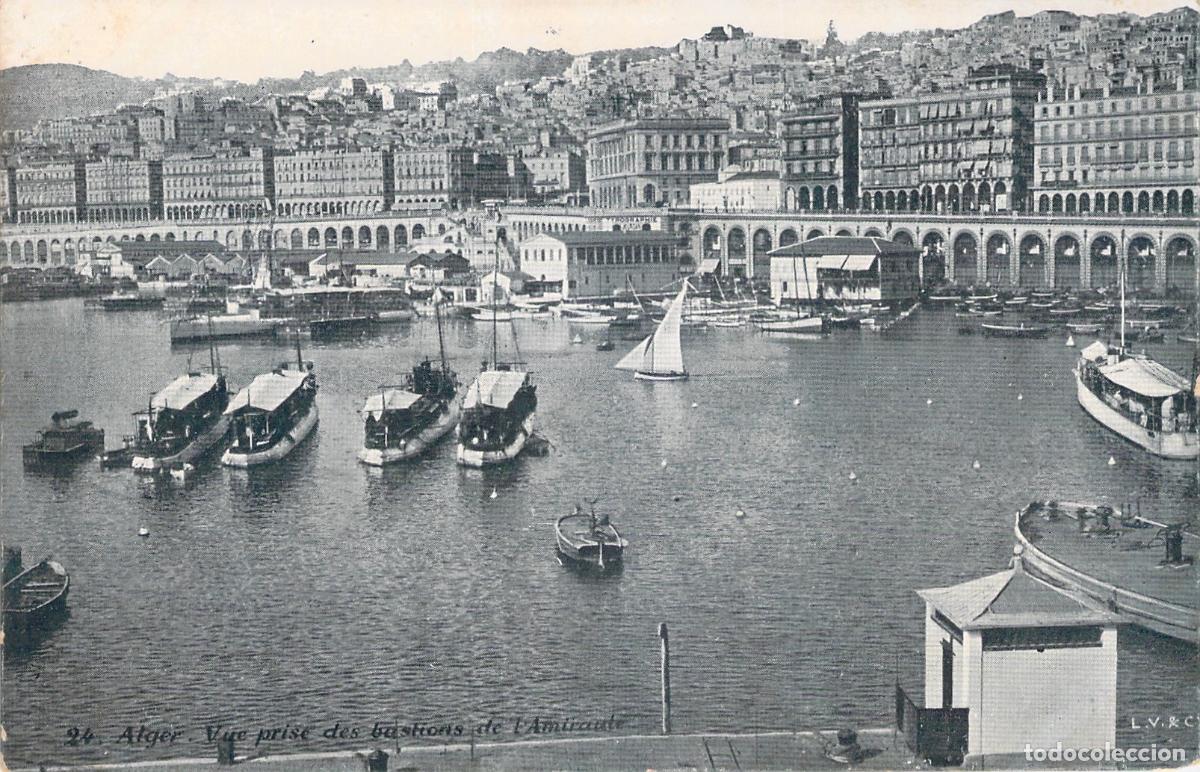 Cartes Postales: Postal de Argel, Vista desde los Bastiones del Almirantazgo