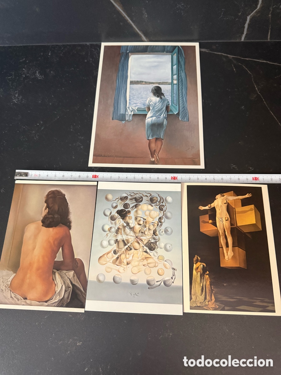 Postales: Postales Salvador Dal&iacute; originales Pack - Foto 19