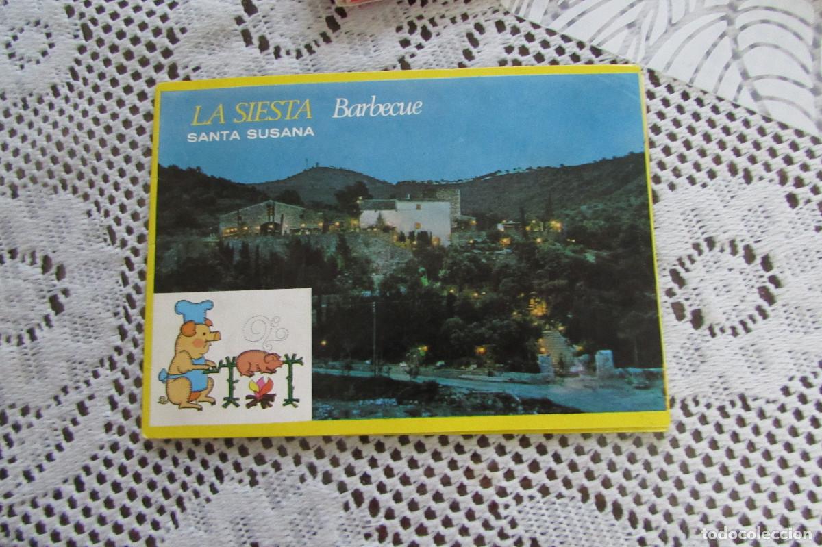 Postales: FUNDA FOTO LA SIESTA SANTA SUSANA BARBECUE