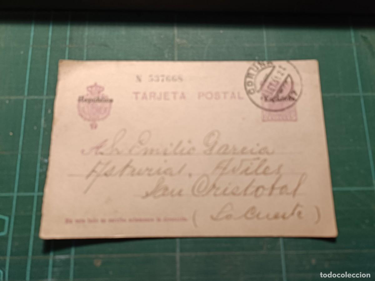 Postales: POSTAL TARJETA POSTAL REPUBLICA A&Ntilde;O 1927 - Foto 1