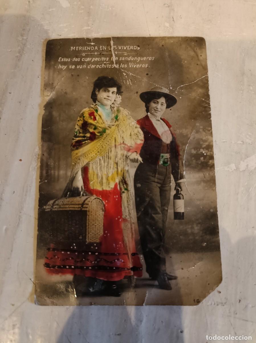 Postales: POSTAL MERIENDA EN LOS VIVEROS - Foto 1