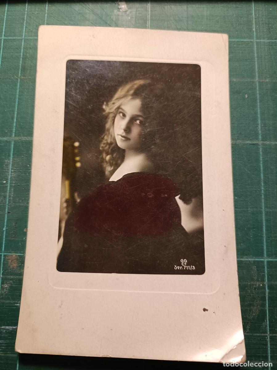Postkarten: ANTIGUA POSTAL ROM&Aacute;NTICA ENAMORADOS