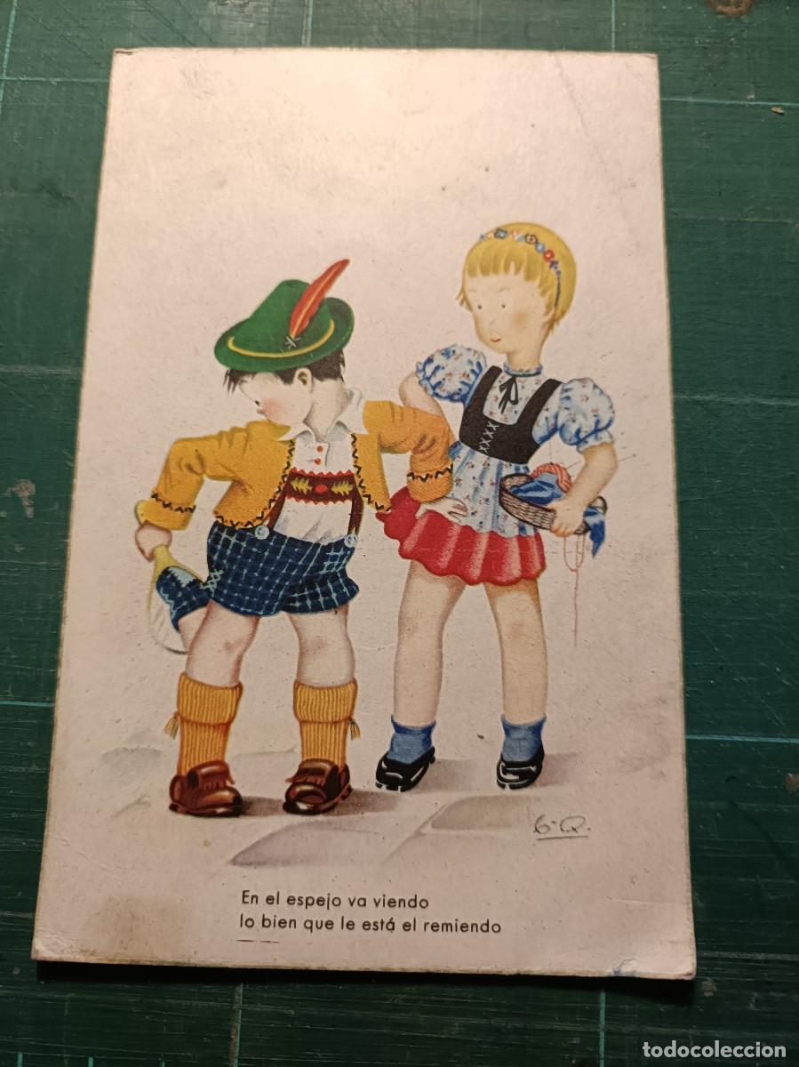 Postales: ANTIGUA POSTAL INFANTIL - Foto 1