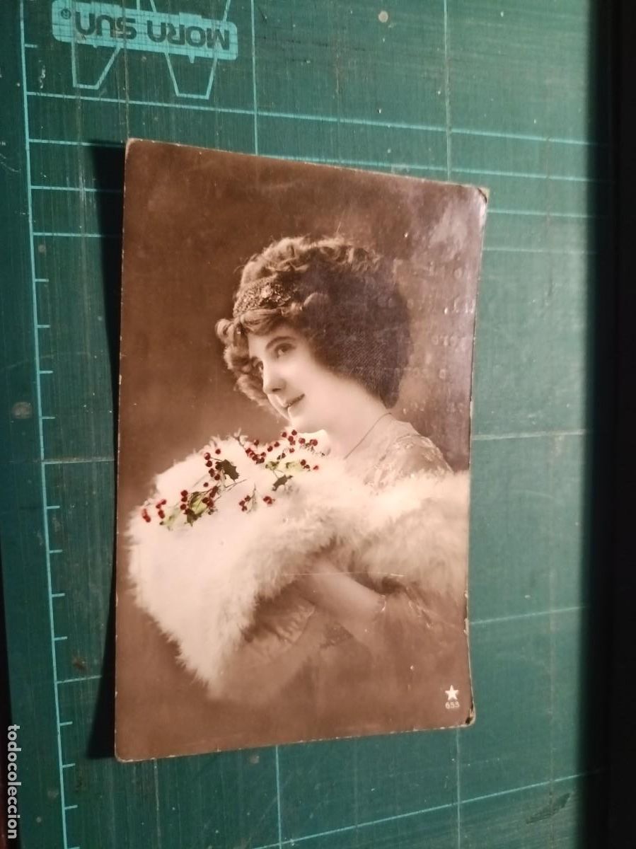 Postales: ANTIGUA POSTAL ROM&Aacute;NTICA ENAMORADOS ALO 1914