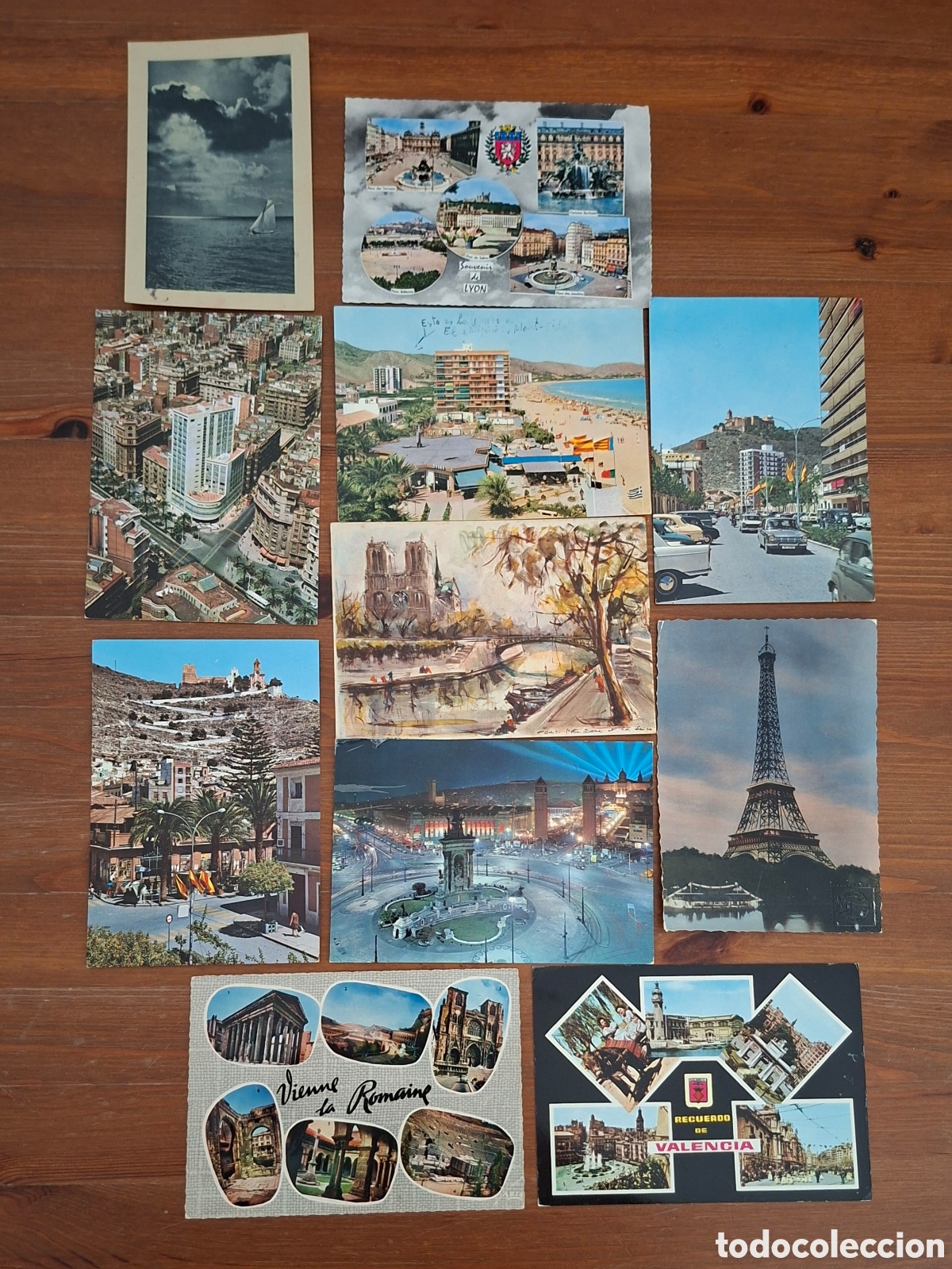 Postais: Lote 11 postales antiguas manuscritas y de viaje