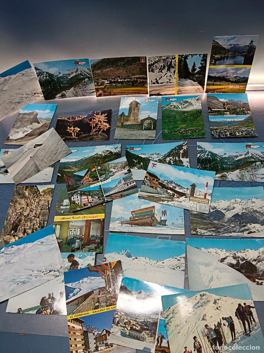 Postales: 26 postales vintage, Benasque, Formigal, canfranc
