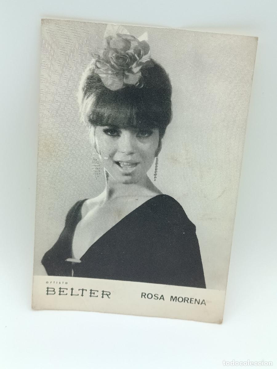 Postales: FOTOGRAFIA POSTAL ANTIGUA ROSA MORENA. PY - Foto 1
