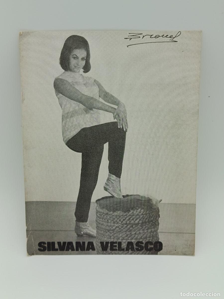 Postales: FOTOGRAFIA POSTAL ANTIGUA SILVANA VELASCO. PY - Foto 1