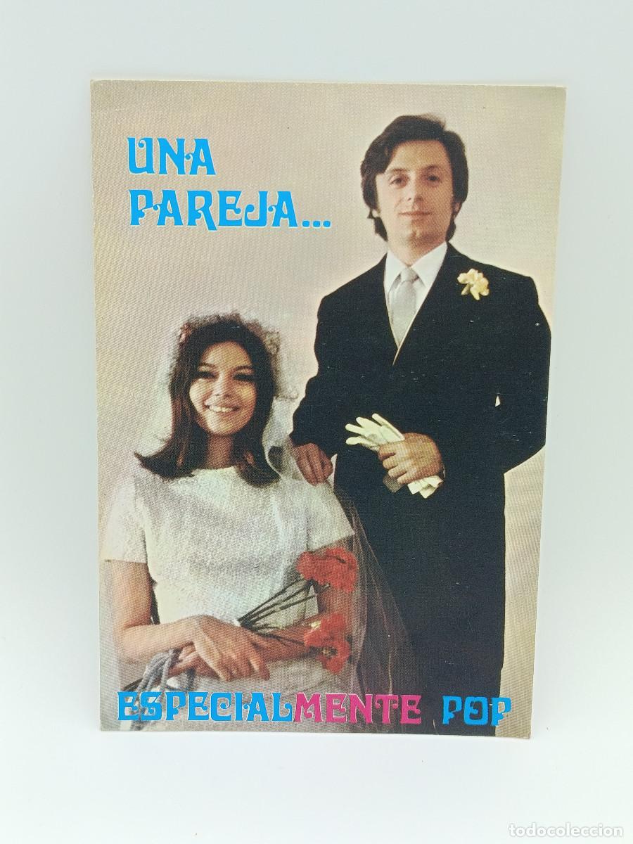 Postais: FOTOGRAFIA POSTAL ANTIGUA UNA PAREJA ESPECIALMENTE POP. ELSA BAEZA. MANUEL GALIANA. PY