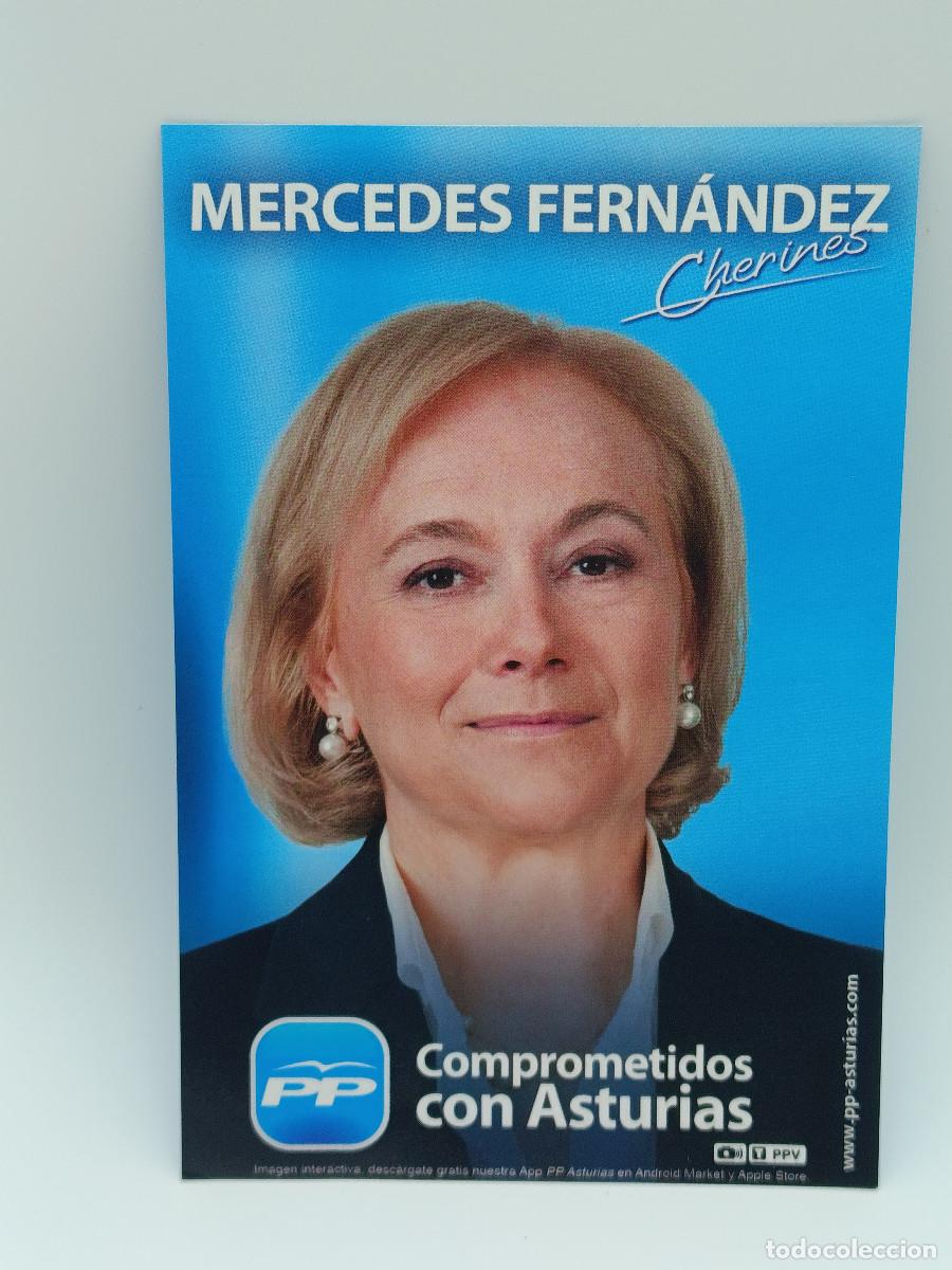Postais: FOTOGRAFIA POSTAL ANTIGUA MERCEDES FERNANDEZ. PARTIDO POPULAR. ASTURAS. PY