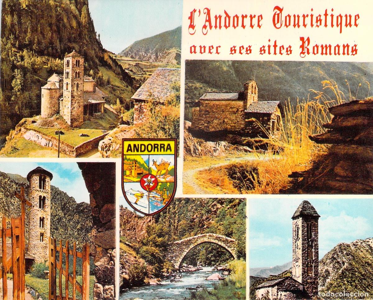 Postais: Postal Tur&iacute;stica de Andorra y sus Sitios Rom&aacute;nicos