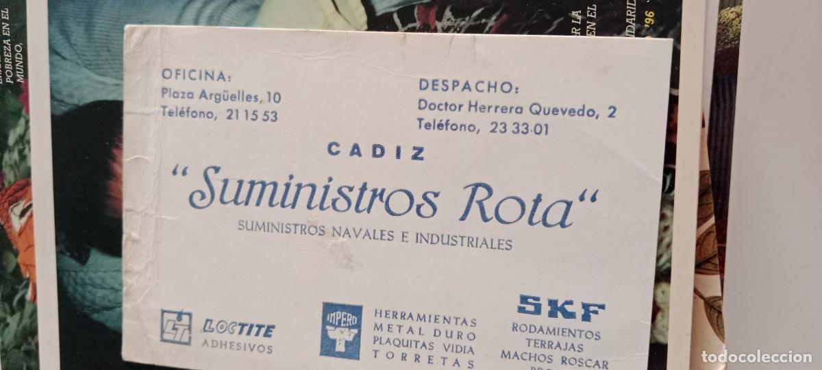 Postales: CADIZ SUMINISTROS ROTA EL DE FOTO C-AB9
