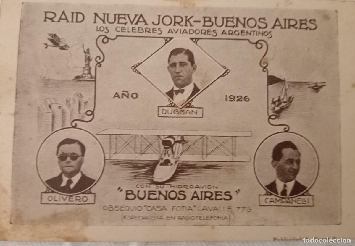 Postales: TARJETA POSTAL DE PROPAGANDA. CASA FOTIA. BUENOS AIRES 1926