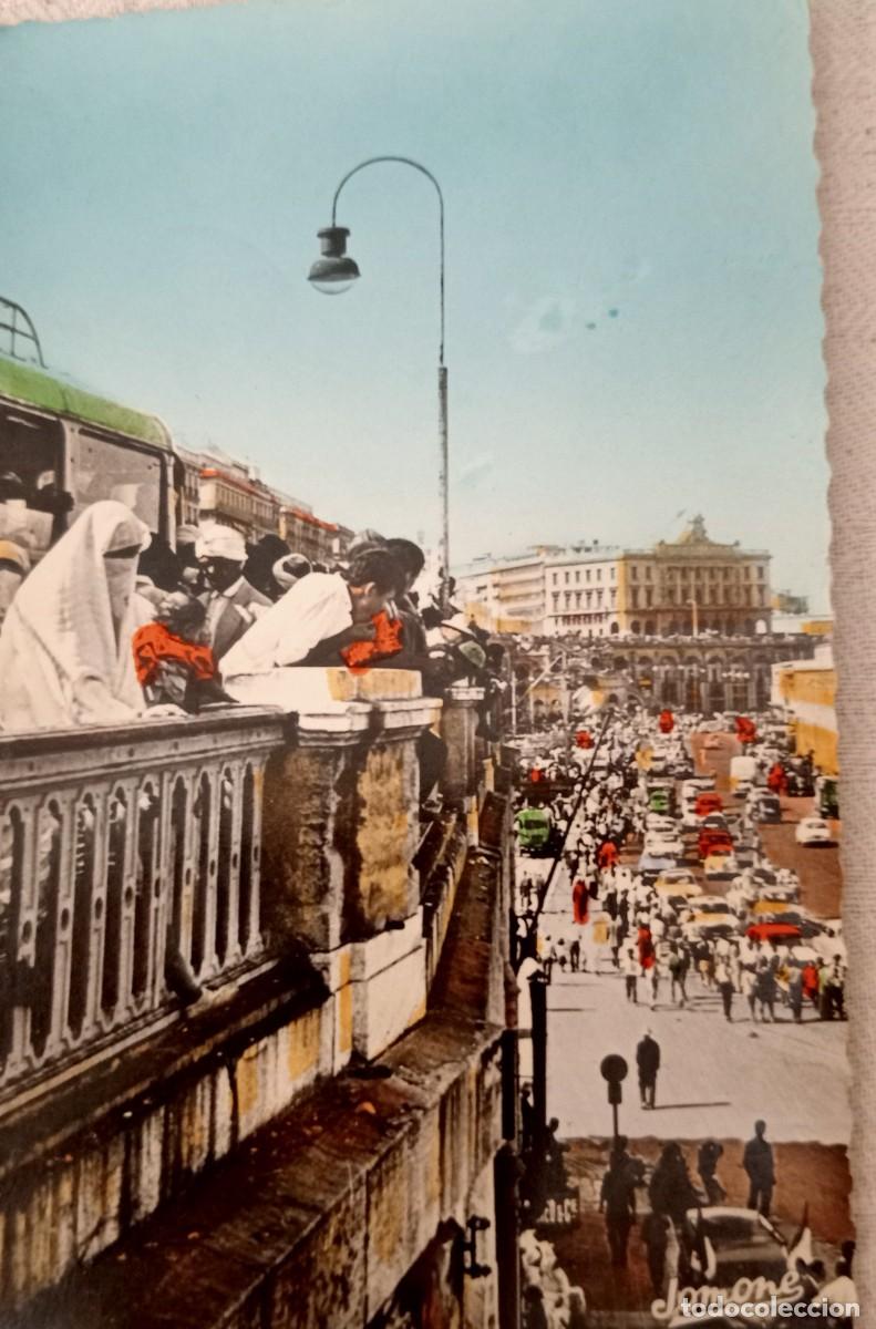 Postales: POSTAL ARGELIA EL DJEZAIR FETES DE L'INDEP&Eacute;NDANCE 1962