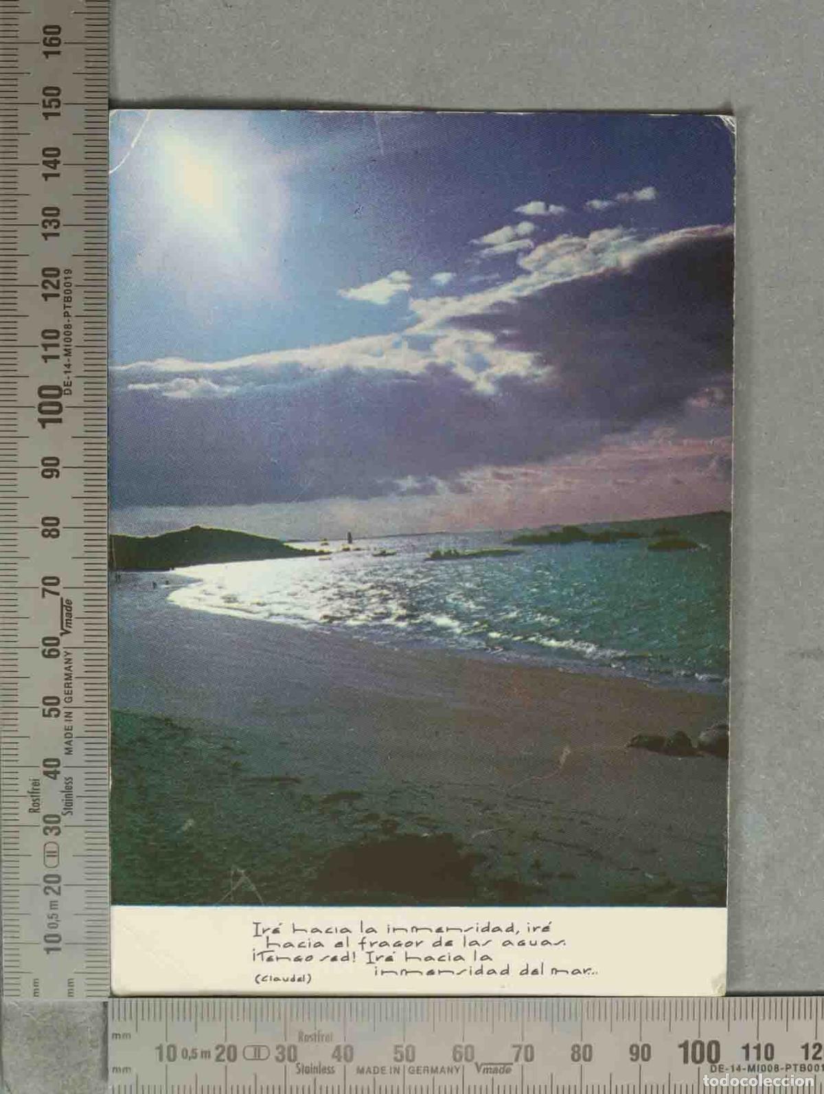 Cartoline: POSTAL. Ir&eacute; hacia la inmensidad - Paul Claudel