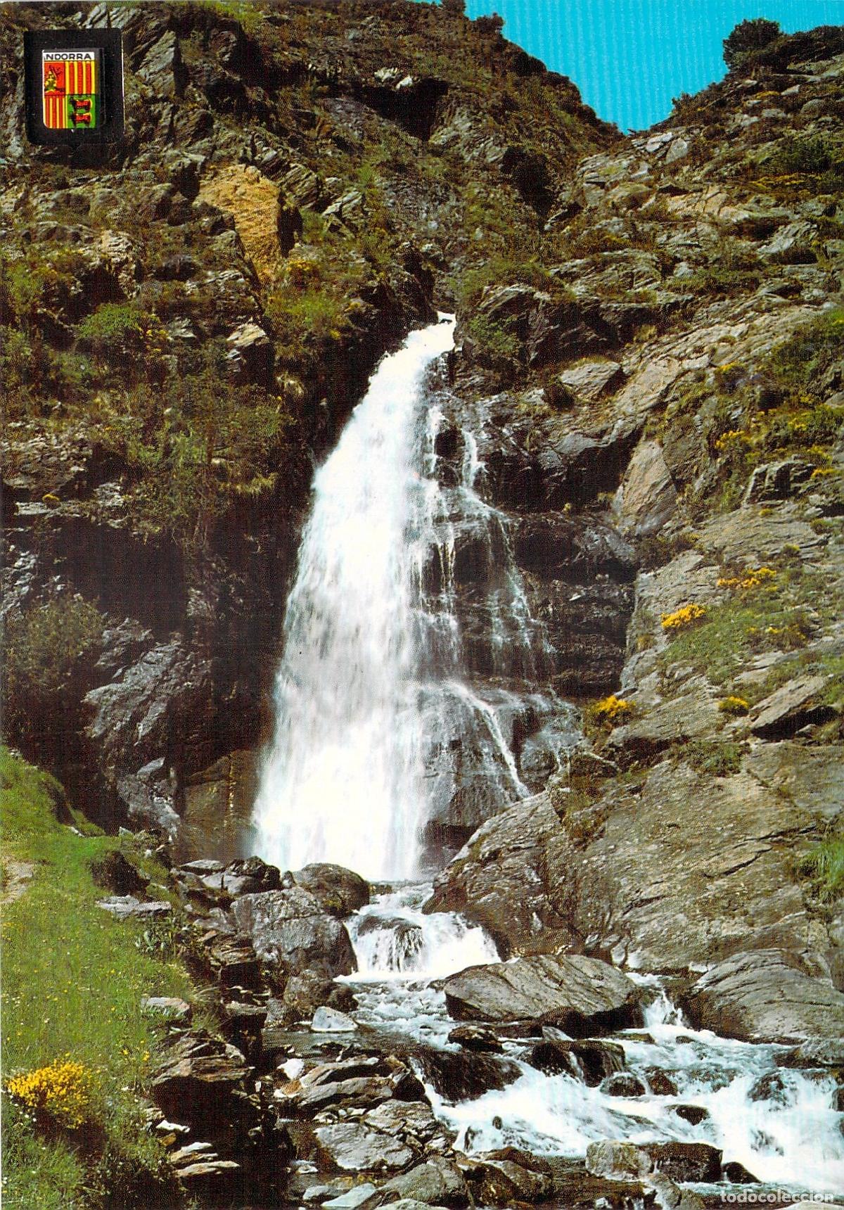 Postales: Postal de la Cascada de Canillo, Valls dAndorra - Foto 1