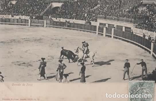 Postales: ESPA&Ntilde;A TOROS TORERO DORSO SIN DIVIDIR - Foto 1