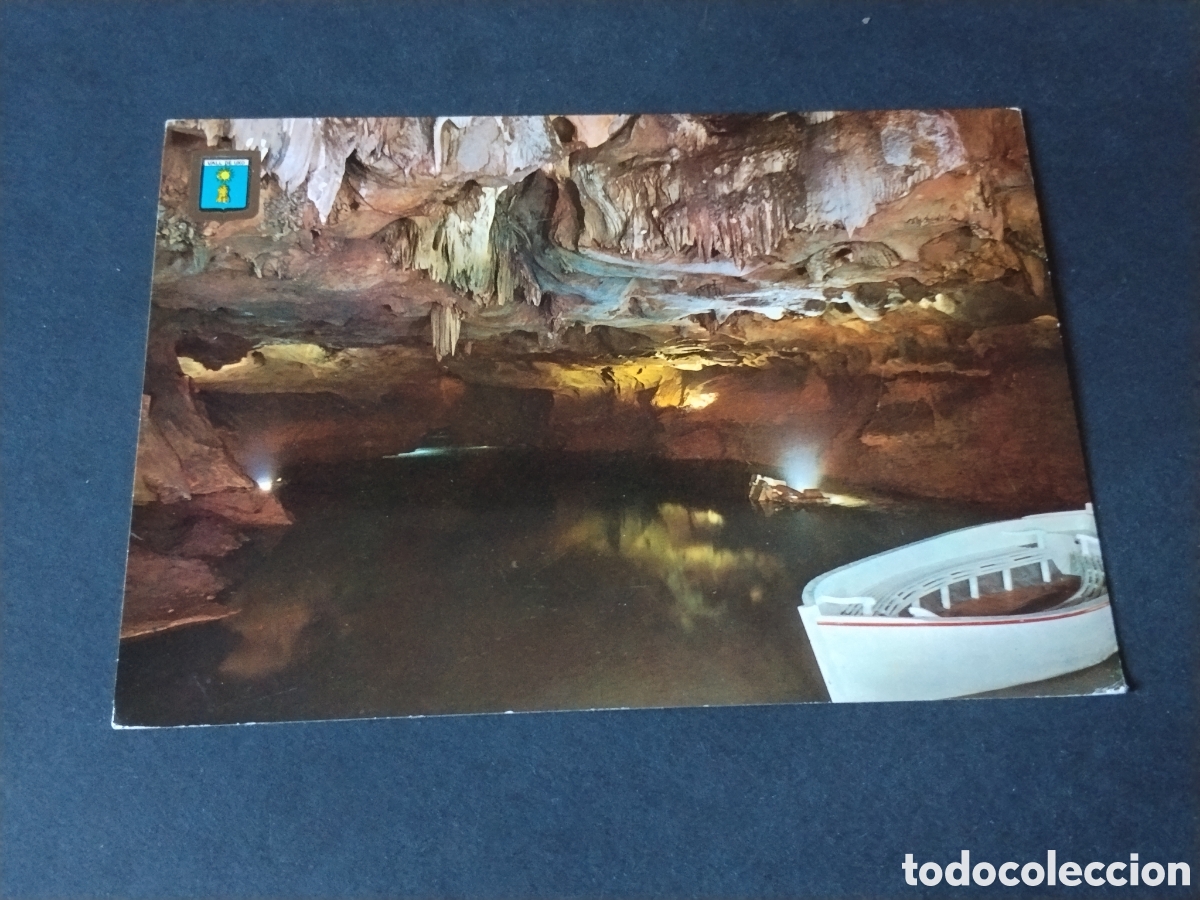 Postales: Postal Vall de Uxo ,Gruta de San Jos&eacute; . Sala de los Murci&eacute;lagos.