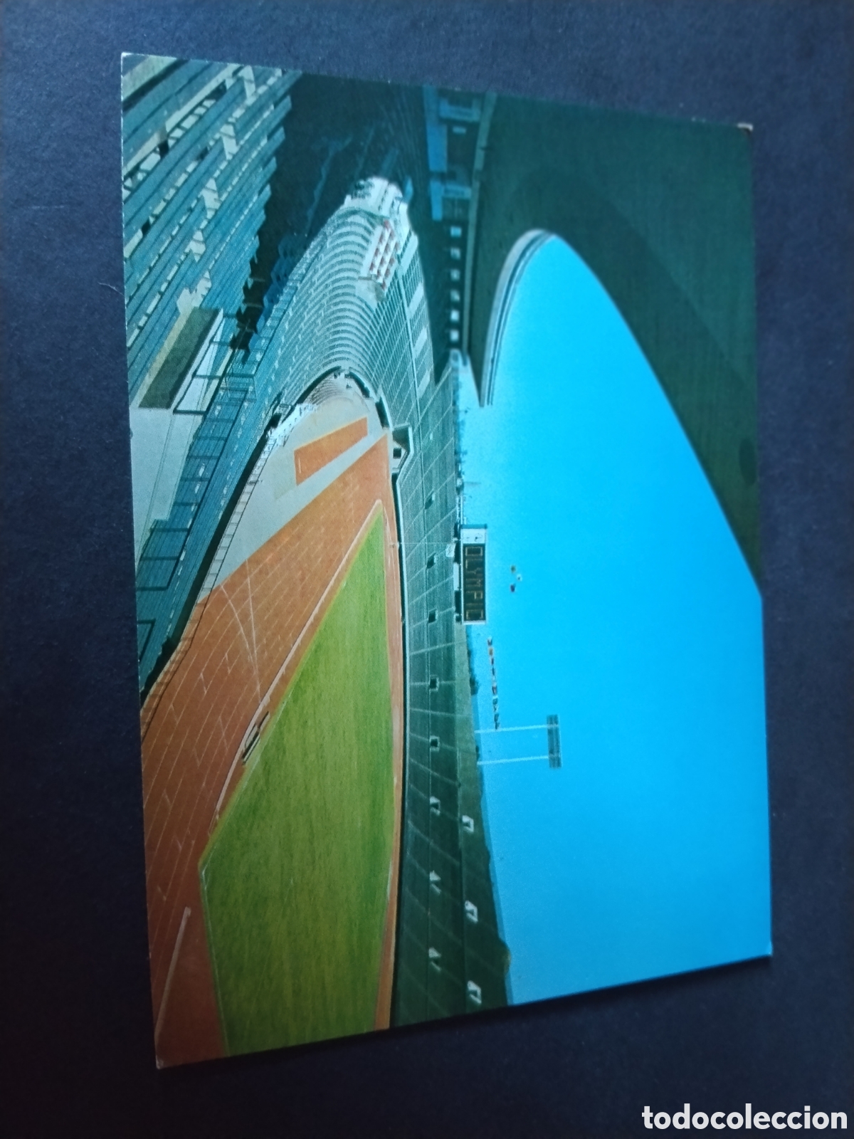 Postales: Postal Empty and stull , The nacional Stadium awaits Olympucs highlights in 1964