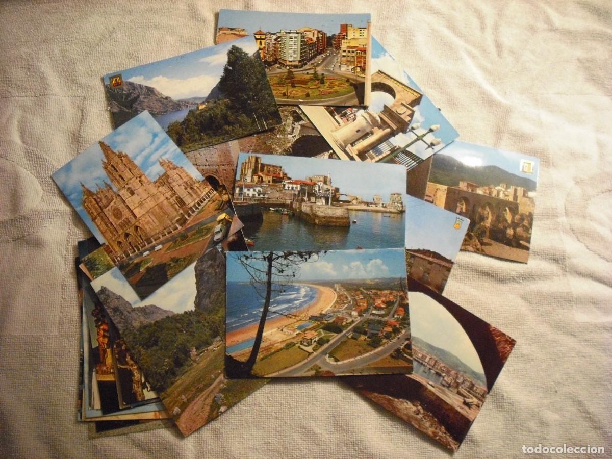 Postales: LOTE DE 30 POSTALES COLOR DE DIFERENTES LUGARES DE ESPA&Ntilde;A