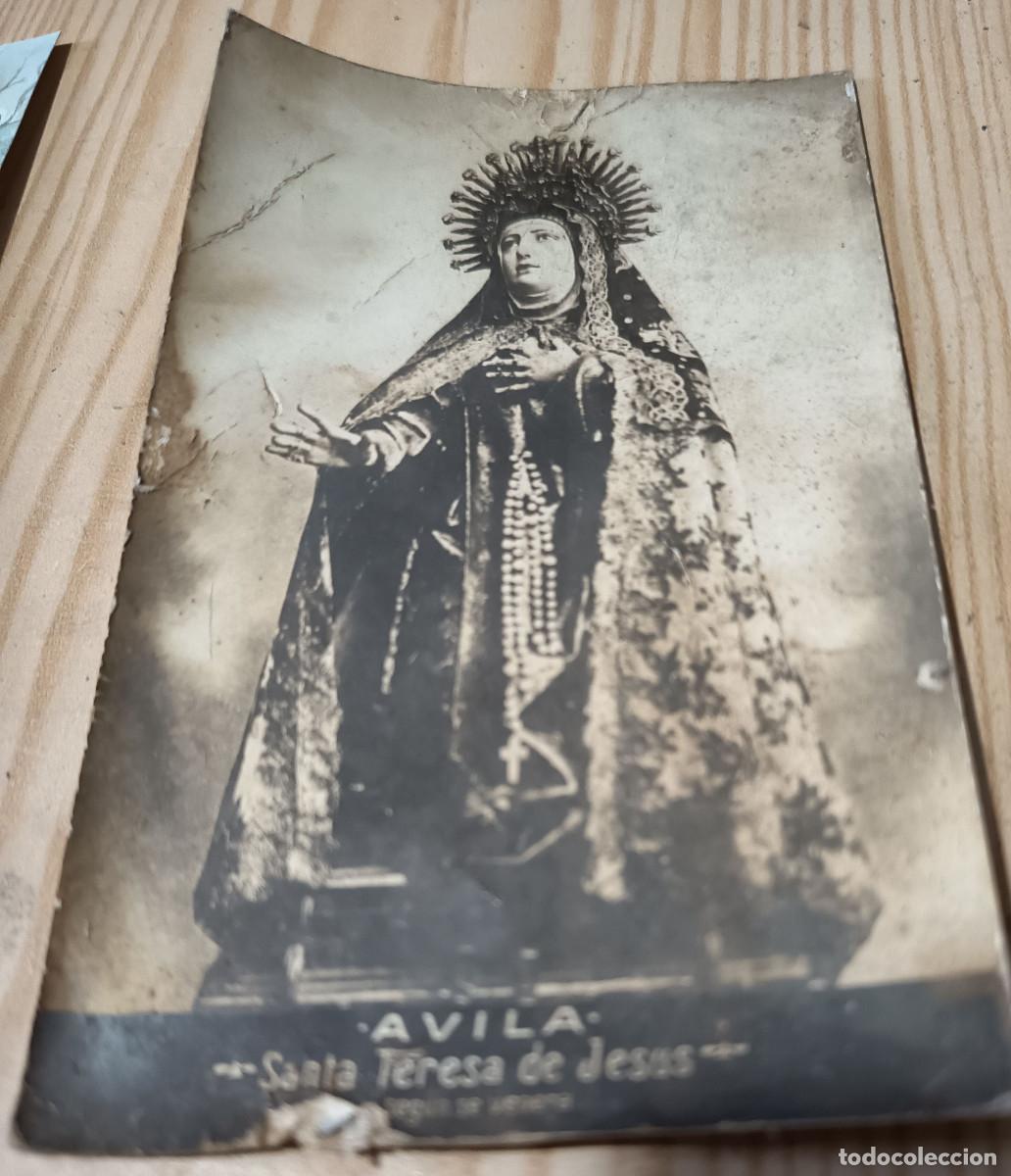 Postales: Postal de Santa Teresa de Jesus 1921 - Foto 1
