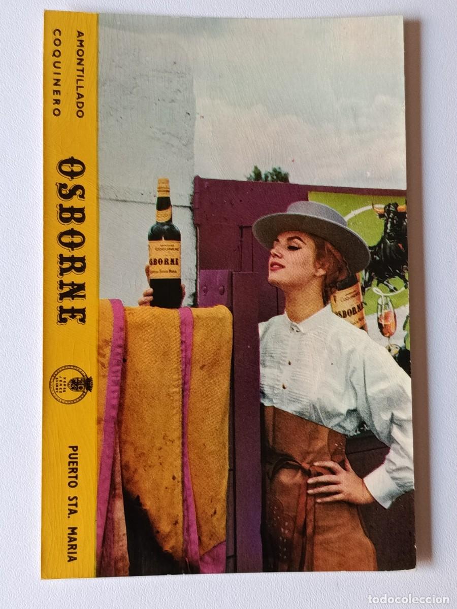 Postales: TARJETA POSTAL ANTUGUA OSBORNE AMONTILLADO COQUINERO