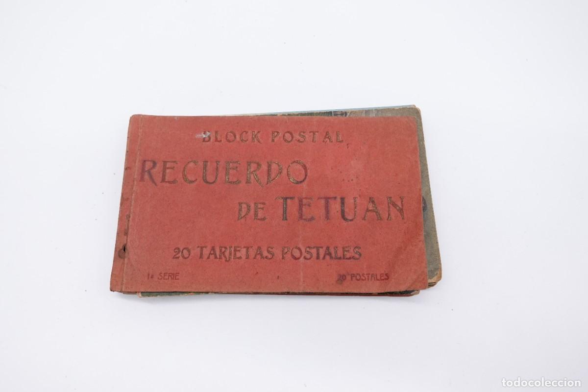 Postales: LIBRO POSTAL ANTIGUO RECUERDO DE TETU&Aacute;N - 1&ordf; SERIE 20 TARJETAS POSTALES MARRUECOS