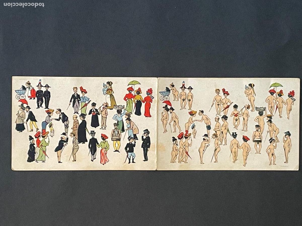 Postcards: ANTIGUA POSTAL - VESTIDOS Y DESNUDOS - BREKFORT