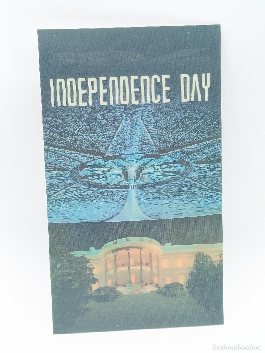 Postcards: FOTOGRAFIA POSTAL ANTIGUA TRIDIMENSIONAL PELICULA INDEPENDENCE DAY. PY