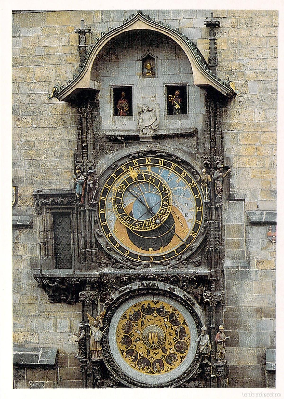 Postcards: Postal del Reloj Astron&oacute;mico de Praga Staroměstsk&yacute; Orloj