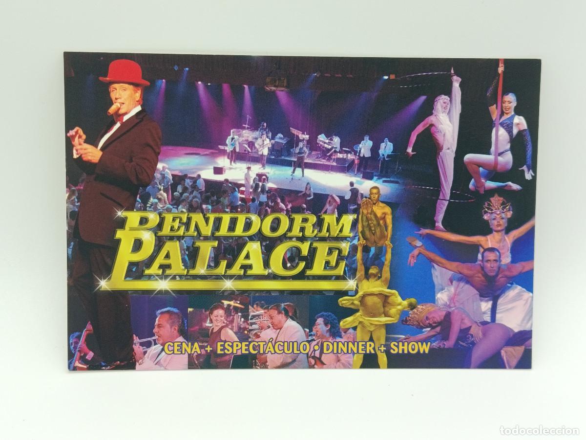 Cartes Postales: FOTOGRAFIA POSTAL ANTIGUA. BENIDORM PALACE CENA MAS ESPECTACULO. PY.