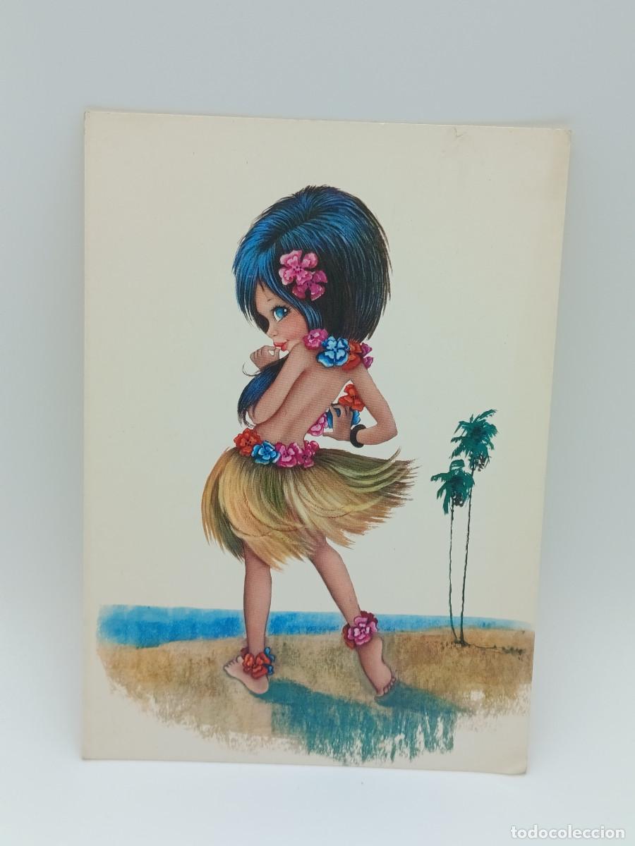 Cartes Postales: FOTOGRAFIA POSTAL ANTIGUA. HAWAIANA BAILANDO. PY.