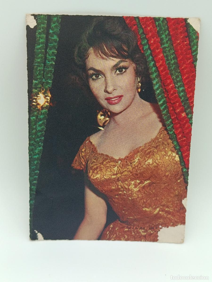 Cartes Postales: FOTOGRAFIA POSTAL ANTIGUA ESCRITA GINA LOLLOBRIGIDA A&Ntilde;OS 60. CON DESPERFECTOS. PY