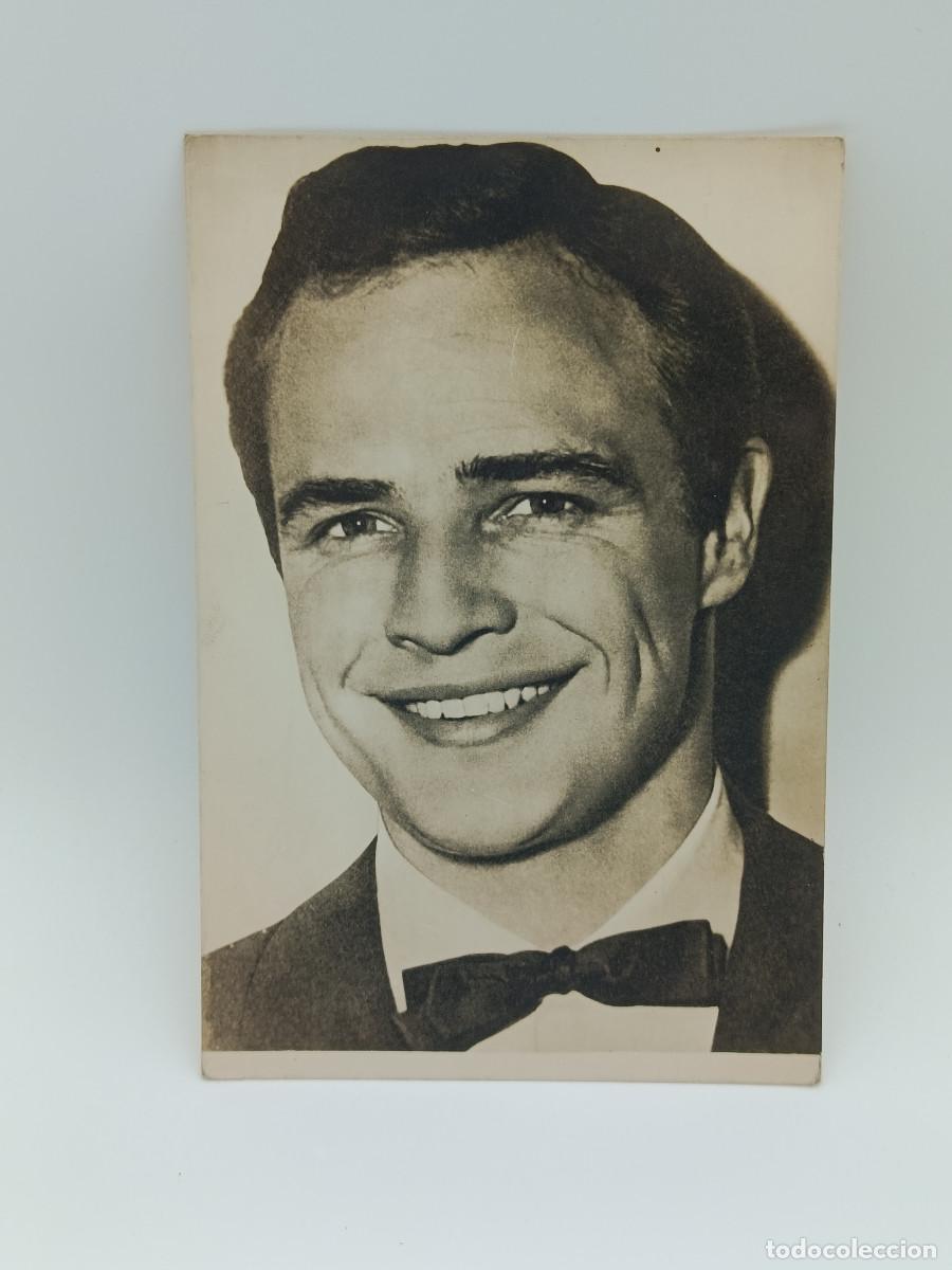 Postales: FOTOGRAFIA POSTAL ANTIGUA MARLON BRANDO. PY
