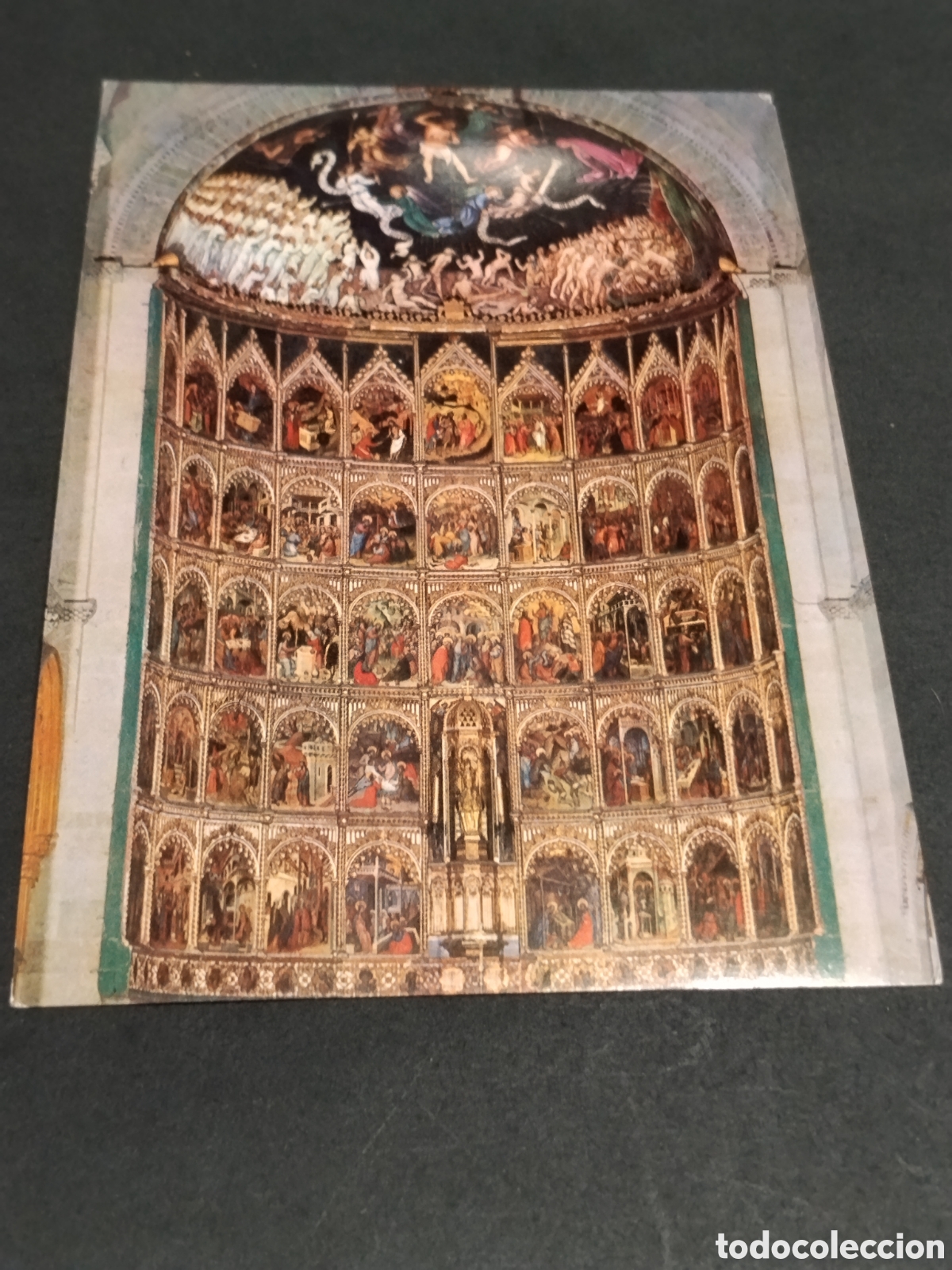 Postales: Postal Salamanca, Retablo Catedral vieja .