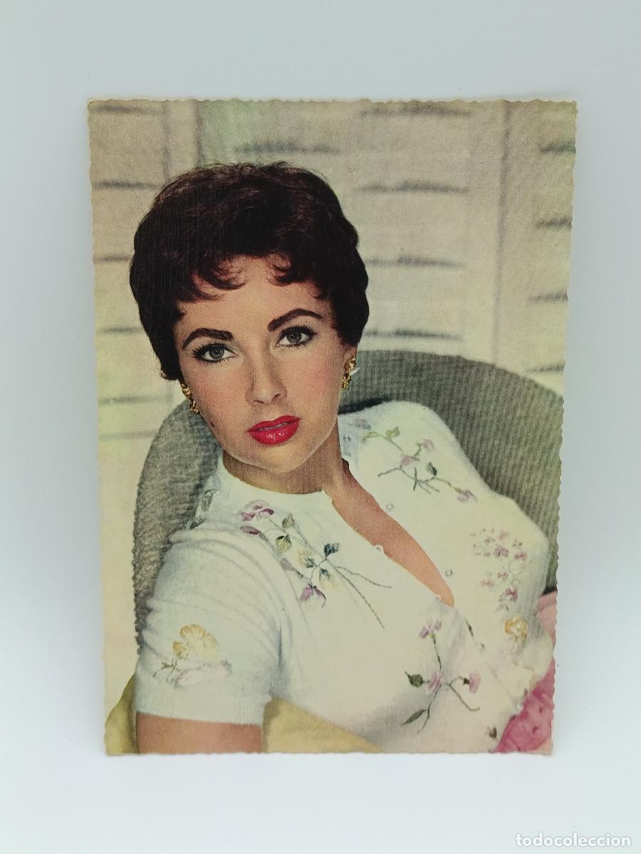 Postales: FOTOGRAFIA POSTAL ANTIGUA ELISABETH TAYLOR. PY - Foto 1