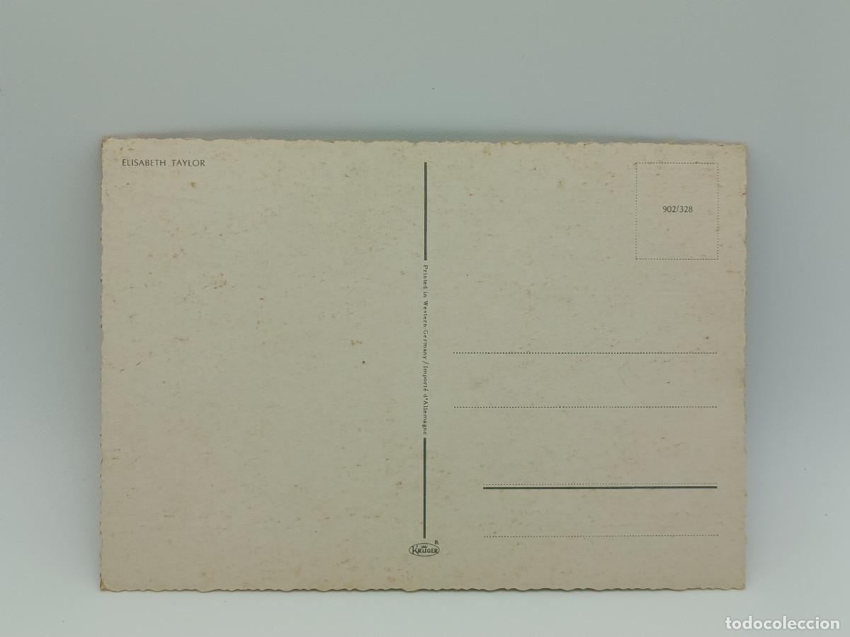 Postales: FOTOGRAFIA POSTAL ANTIGUA ELISABETH TAYLOR. PY - Foto 2