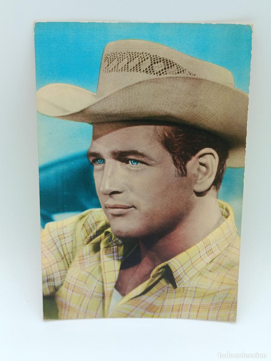 Postales: FOTOGRAFIA POSTAL ANTIGUA PAUL NEWMAN 1963. PY
